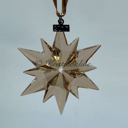 Swarovski Kristal | Silver Crystal | Kerst | Kerstster - Jaarlijkse Editie 2017 - SCS - Golden Shadow | 5268827
